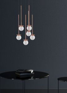 Lampa wisząca COTTON PANEL okrągły 7xG9 Cleoni ---do wyboru kolor - RABAT do 15% -