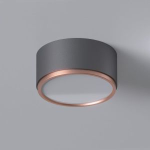 Lampa sufitowa natynkowa 12cm KAPS Cleoni  - do wyboru kolor oprawy i pierścienia, moc i barwa światła - RABAT do 15% -