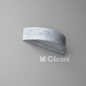 Kinkiet Omega 40cm beton jasny Cleoni  -  RABAT do 15% - (1)