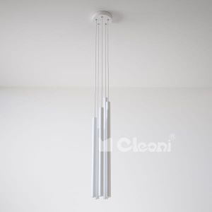 Lampa wisząca NER 5 okrągła rozeta Cleoni - Do wyboru kolor - RABAT do 15% -